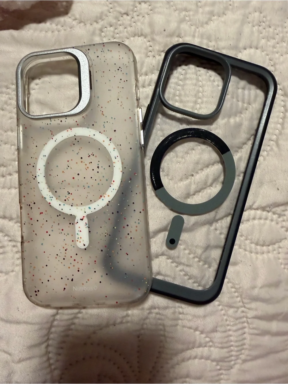Nimbus 9 confetti case and supcase for iPhone 16 pro max